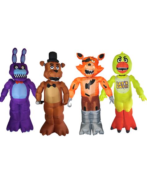 Five Nights At Freddy's All Characters Collectors Animated Yard ...
