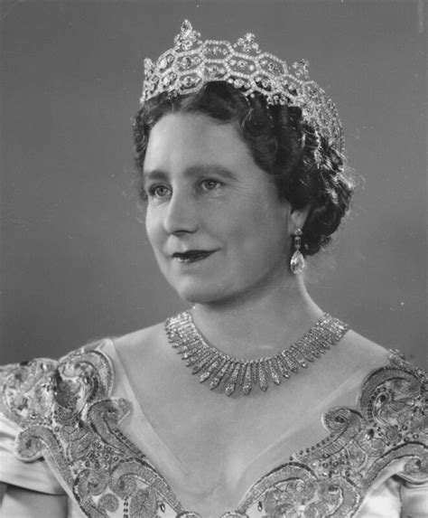 Duchess of york wearing the lotus. NPG x37590; Queen Elizabeth, the Queen Mother - Portrait ...