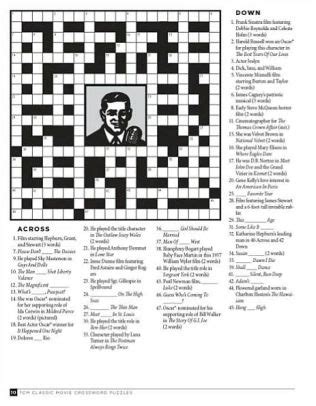 Our free crossword maker lets you quickly build your own crossword puzzles from a list of words and hints. TCM Classic Movie Crossword Puzzles by Turner Classic Movies, Other Format | Barnes & Noble®