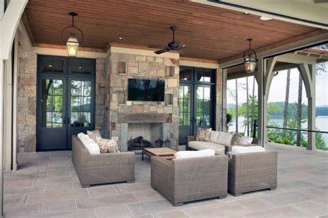 3 different ways to cover a popcorn ceiling. Top 50 Best Patio Ceiling Ideas - Covered Outdoor Designs