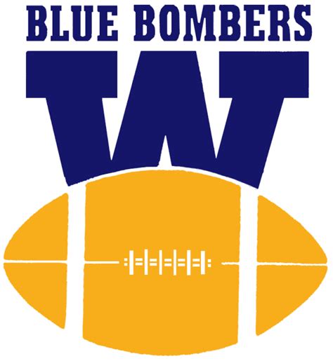The 'iron horse' broke into the starting lineup of the bronx bombers. Winnipeg Blue Bombers Primary Logo - Canadian Football ...