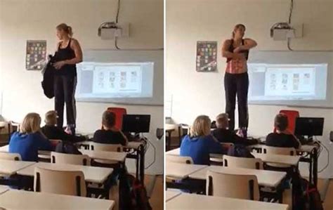 Nothing To Do With Arbroath Teacher Praised For Stripping Off In Front