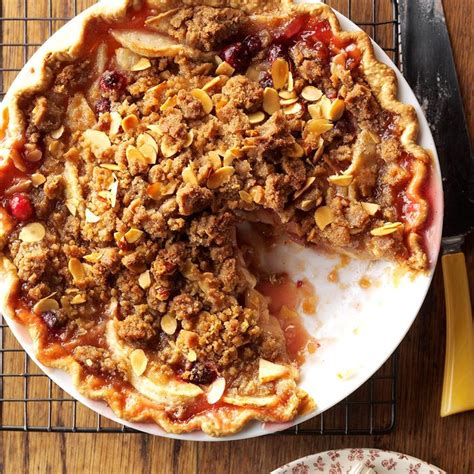Cranberry Apple Pie Recipe How To Make It Taste Of Home