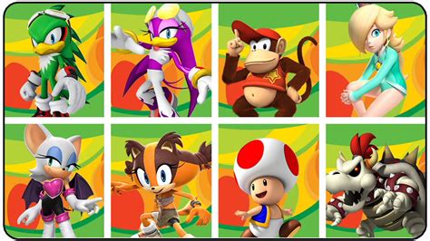 Mario And Sonic At The Rio 2016 Olympic Games Wii U All Bosses All
