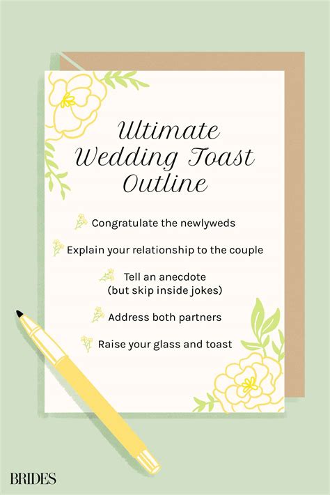 How To Write A Wedding Toast Examples Tips And Advice