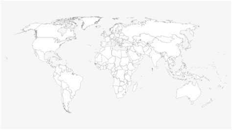 World Map With Borders Png Images Transparent World Map With Borders