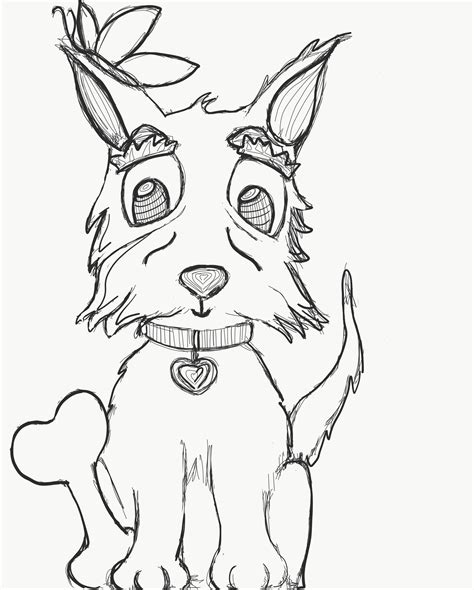 Download Scottie Dog 🐕 in 2020 | Scottie dog, Colouring printables ...