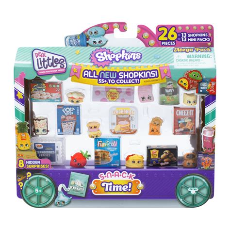 Shopkins Real Littles Snack Time Mega Pack Moose Toys