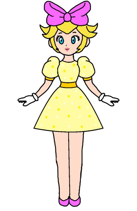 Peach - Minnie (Yellow Dress) by KatLime.deviantart.com on @DeviantArt | Peach, Yellow dress, Yellow