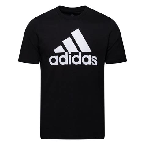 Adidas T Shirt Essentials Big Logo Zwartwit Unisportstorenl