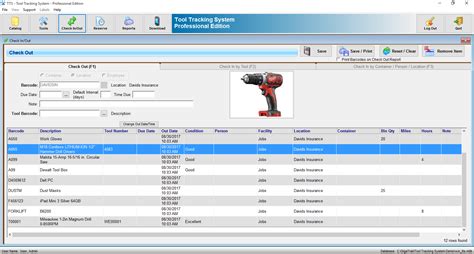 Tool Tracking System Best Tool Tracking Software
