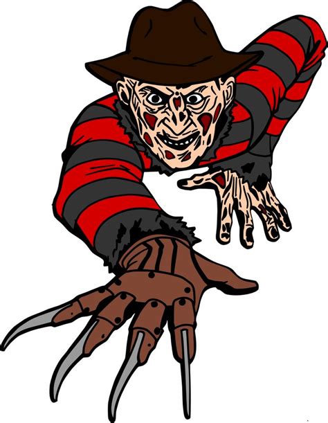 Freddy Krueger Svg Freddy Krueger Art Freddy Krueger Drawing Freddy