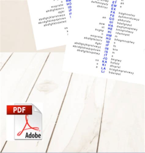 Pdf Scrabble Word List Cheat Sheet 2 Letters Words And Their Etsy