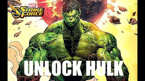 Marvel Strike Force How To Unlock Hulk In Under 15 Days Youtube
