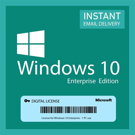 Windows 10 Enterprise Product Key Pro Usa Buydigital