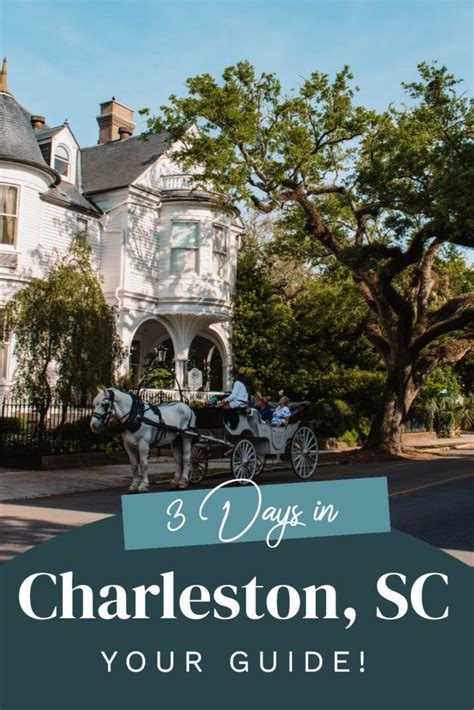 Perfect 3 Day Charleston Itinerary In 2021 Charleston Itinerary