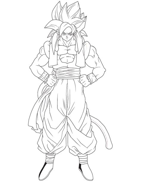 It tells about the adventures of the boy son goku, who has incredible strength and tenacity. Dragon Ball Z Gogeta Coloring Pages - Coloring Home