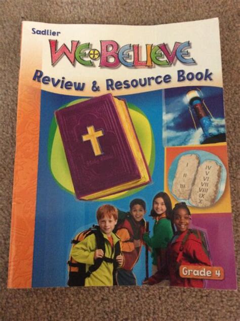We Believe Sadlier 4th Grade Review And Resource Book Ebay
