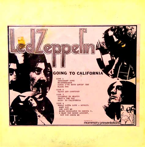 From the Stacks: Led Zeppelin - Going to California | Going to california, Led zeppelin going to 