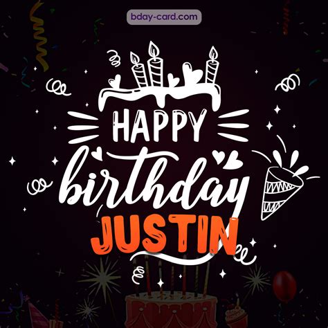 Birthday Images For Justin Free Happy Bday Pictures And Photos