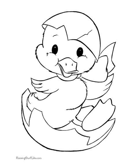 Free bunny coloring pages bunny no. Cute Easter coloring page - 006