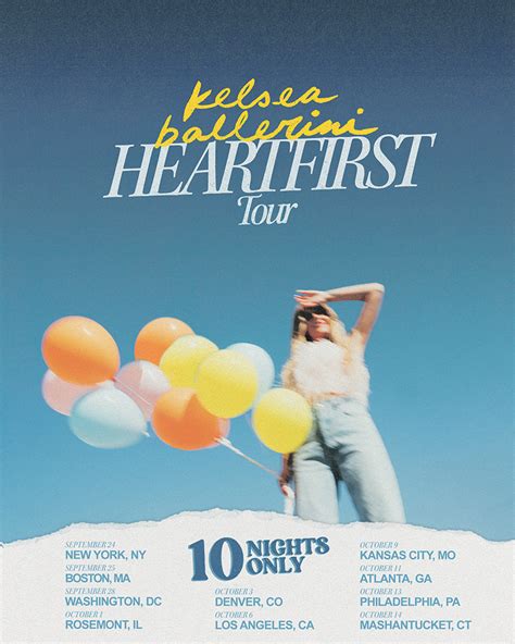 Tickets For Kelsea Ballerinis Heartfirst Tour On Sale Today