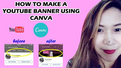 How To Make Youtube Channel Banner Using Canva Ii Step By Step Ii Easy