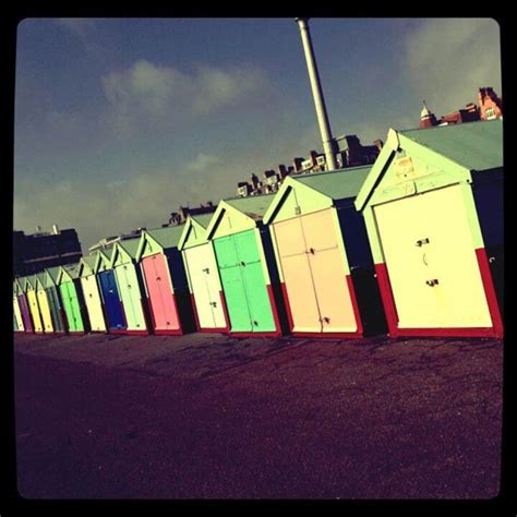 Colourful Beach Huts Brighton Beach Huts Brighton Fair Grounds Fun