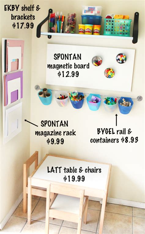 If there is one thing that is true, it's that kids love to do crafts! Impressive DIY Kid's Art Stations