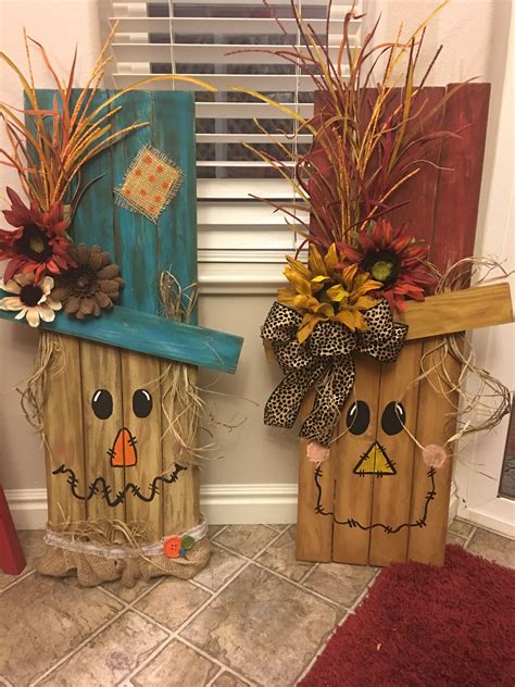 Fall Wood Crafts Halloween Wood Crafts Thanksgiving Crafts Holiday