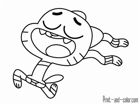 Showing 12 coloring pages related to shake it up. Gumball Coloring Pages at GetDrawings | Free download