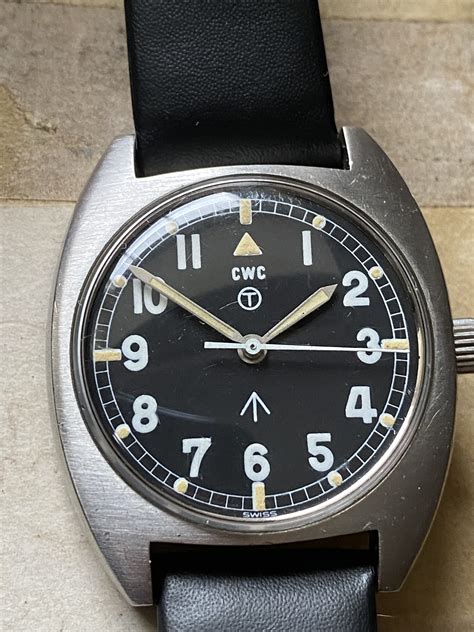 1980 Cwc British Army W10 Issued Wristwatch In Superb Original