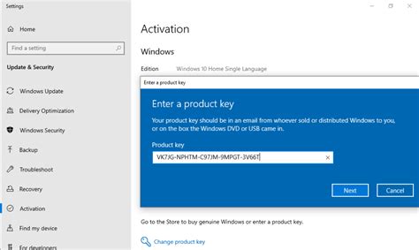 Nâng Cấp Windows 10 Home Single Language Lên Windows 10 Pro
