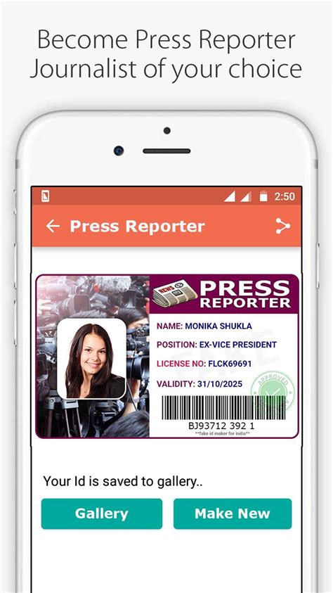 The service works perfectly for: Fake ID Card Maker for India for Android - APK Download