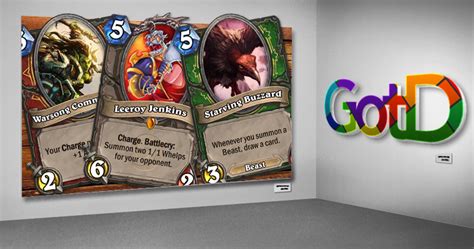 References  edit source 8 Hearthstone Nerfed Cards | Gallery of the Day | The Escapist