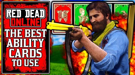 The Best Ability Cards In Red Dead Online Rdr2 Pve Youtube