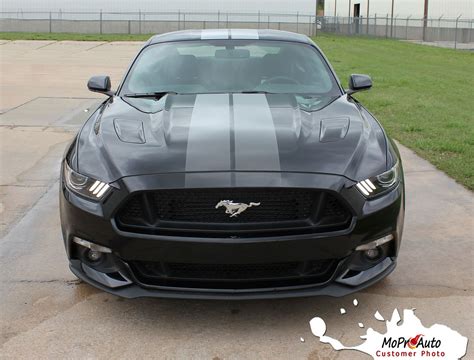 Fade Rally Ford Mustang Racing Stripes 2015 2016 2017 Vinyl Graphics