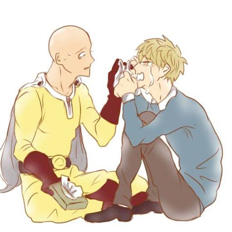 Its Alright Dont Cry One Punch Man Anime One Punch Man Funny