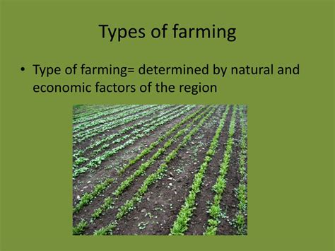 Ppt Land And Types Of Farming Powerpoint Presentation Free Download