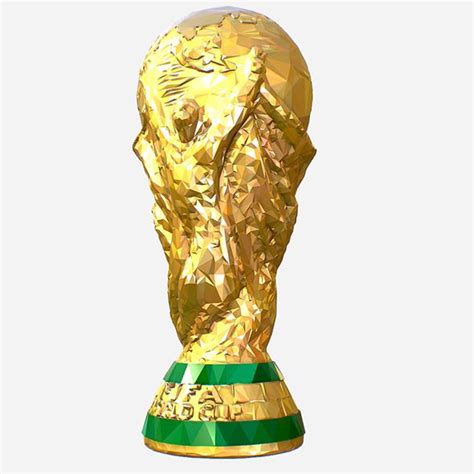 Low Poly Art Fifa World Cup Trophy Low Poly 3d Models Low Poly Art