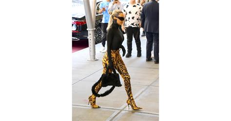 Kim Kardashian Wears Balenciaga In New York City Kim Kardashian S Balenciaga Turtleneck And