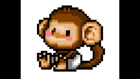 Monkey Pixel Art