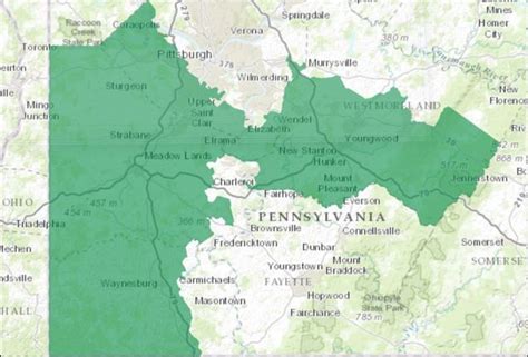 Pennsylvania 18th Congressional District Map Living Room Design 2020