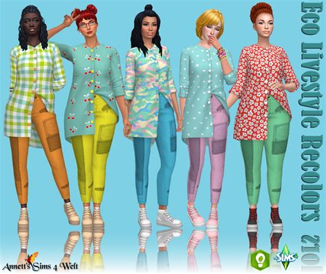 Annett`s Sims 4 Welt Eco Lifestyle Recolors • Sims 4 Downloads
