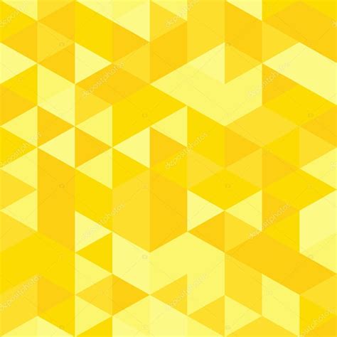Geometric Abstract Background Triangle Background In Yellow Colors
