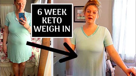 Keto Weight Loss Update 6 Week Weigh In Youtube