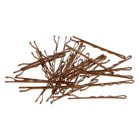 Brown Bobby Pins 30 Pack Claires Us