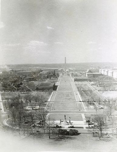 The Mall From The Capitol Washington D C National Mall Old