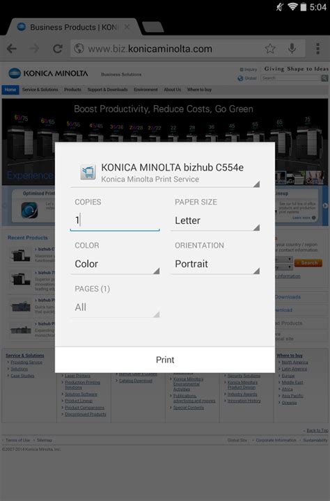 Find everything from driver to manuals of all of our bizhub or accurio products. Konica Minolta Print Service | KONICA MINOLTA
