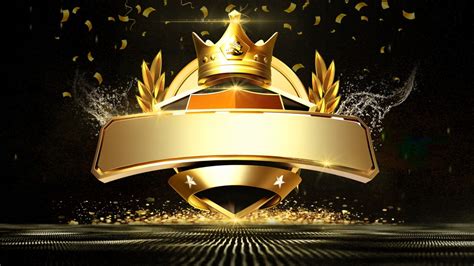 Black Golden Crown Award Ceremony Background Material Crown Background